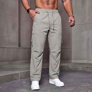 Pantalones Cargo Casuales de Lona para Hombre, Última Moda, Ligeros, Venta al Por Mayor, OEM, Más Vendidos, MOQ Bajo, Precio Económico, Diseño Personalizado - Product Image 2