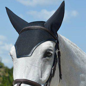 Nouvelles protections d'oreilles pour chevaux en maille tressée personnalisées, respirantes, multicolores et tendance - Product Image 3