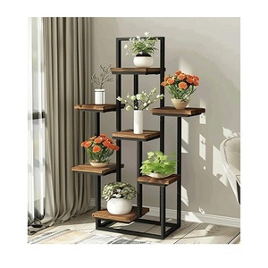 Modern designer <b>plant</b> <b>stand</b> multi tier indoor outdoor metal planter holder rack for balcony garden living room luxury home decor - Product Image 2
