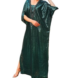Vestido Kaftan, Talla Personalizada, Largo, Corte Holgado, Proveedor Mayorista de Ropa, Fabricante, Producción de Prendas - Product Image 2