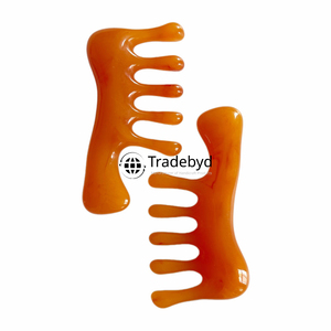 Tradebyd Premium Resin Hair Comb <b>Smooth</b> Lightweight <b>Tool</b> for Everyday Hair Styling and Beauty - Product Image 2