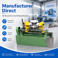 Machine d'enroulement de bobines à noyau enroulé LEADWIN, commande PLC, haute vitesse, 320 tr/min, fournie par l'usine