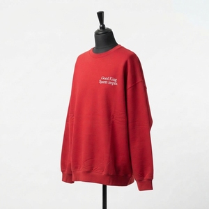 Sweat-shirt unisexe personnalisé de qualité supérieure en coton 100% à col rond, surdimensionné, doublé, uni, décontracté, vêtement de mode d'hiver - Product Image 2