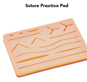 ชุดฝึกหัดครบชุดสำหรับนักศึกษาสัตวแพทย์ - ชุดเครื่องมือผ่าตัดทั่วไปพร้อมแผ่นฝึกผิวหนัง - Product Image 4