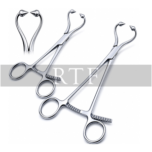 Forceps manuel en acier inoxydable pour la réduction osseuse – Outil de maintien de plaques avec embout sphérique pour la chirurgie vétérinaire et orthopédique - Product Image 2
