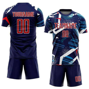 Ensemble d'uniformes de football pour hommes, maillot et short de football respirants anti-odeurs en mesh pour l'entraînement en plein air et les activités sportives - Product Image 2