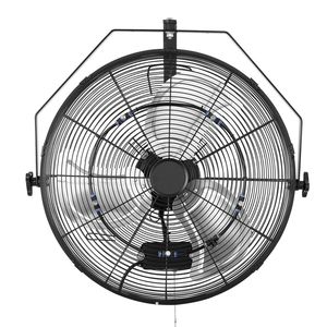 Ventilatore da Parete a 20 Pale, Certificato IP44, in Metallo con Flusso d'Aria Regolabile, Rotazione a 3 Velocità, Spina Tipo AU - Product Image 1