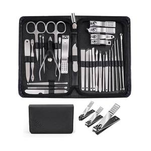 High Quality Personal Care Grooming Set Adults Manicure Pedicure Kit Tool Stainless Steel Beauty Kits - Product Image 1