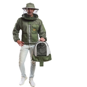 Chaqueta profesional de malla de 3 capas para apicultura, ropa de seguridad para apicultor, traje de abeja con excelente protección - Product Image 2