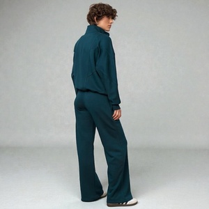 Ensembles de survêtements personnalisés pour hommes et femmes, ensembles décontractés unisexes, survêtements en molleton avec capuche - Product Image 3