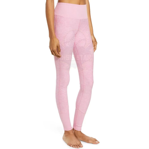 Custom sublimation Printing Custom Women Leggings High Waist Yoga Pants Gym Workout Fitness Activewear Wholesale Manufacturer - Product Image 3