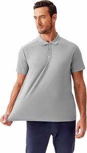 เสื้อโปโลชาย ผ้าคอตตอนปิเก้ ระบายอากาศได้ดี รับทำโลโก้ ขายส่งจำนวนมาก โรงงานผู้ผลิต OEM ปี 2026 - Product Image 4