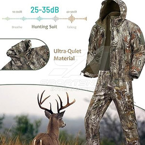 Outdoor Apparel With Relaxed Fit Design Hunting Suit For Comfort Use Hunting Suit - Product Image 3