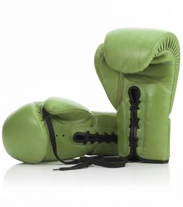 Gants d'entraînement professionnels de MMA et de kick-boxing avec logo personnalisé, en cuir PU, à doigts entiers, lacés, anti-humidité - Product Image 3