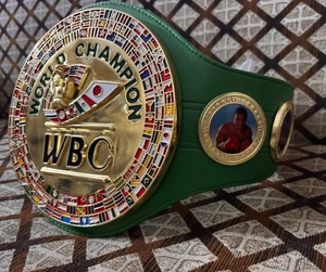 เข็มขัดแชมป์โลก WBC MMA มวย ปรับแต่งสีได้ น้ำหนักเบา ทนทาน อุปกรณ์ศิลปะการต่อสู้สำหรับทุกเพศ 1 ชิ้น - Product Image 3
