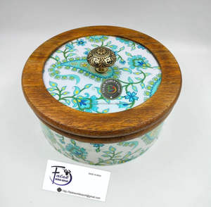 Bol en bois de conception personnalisée de haute qualité bol de service de dernier style de salade en bois naturel par Falak World Export - Product Image 1