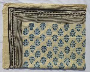 Wholesale Floral Cotton <b>Sarong</b> Wrap Women Swimwear Cover Up Handmade Beach Pareo Lightweight Cotton Block Print Floral Boho - Product Image 1