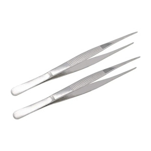 Pince à pansement médicale en acier inoxydable durable pour le soin des plaies, la manipulation des tissus et les soins de santé - Product Image 1