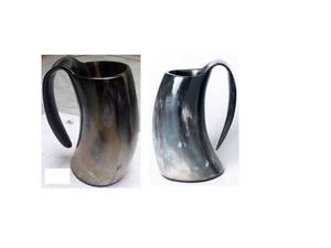 Meilleures ventes : Ensemble de cornes à boire Viking personnalisables avec logo, en corne de bœuf naturelle de qualité supérieure, écologiques et légères, pour anniversaires, bière et vin - Product Image 6