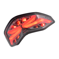 Luz Trasera LED Integrada con Certificación E-MARK y Lente Ahumada para Ducati Monster 1200 / 1200S / 1200R 2014-2020