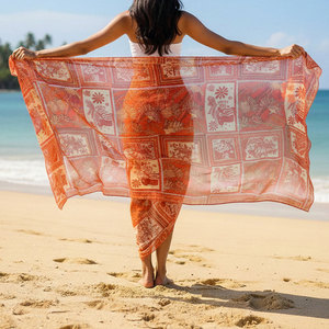 <b>Women</b> Beach Sarong Elegant Swimwear Wrap <b>Skirt</b> Cover Up <b>For</b> Seaside Vacation And Resort Fashion - Product Image 5