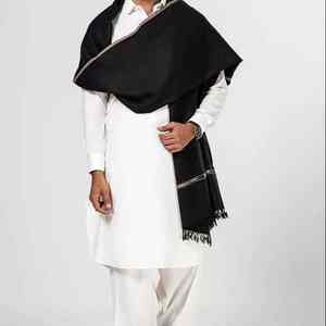 Men Winter Wool <b>Shawl</b> Soft Warm Breathable Solid 300g Traditional Corporate <b>Wrap</b> - Product Image 6