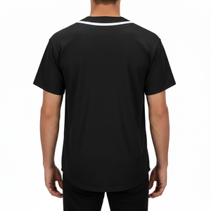Nouveauté : Maillots de baseball pour jeunes, légers, à séchage rapide, couleur unie, design unique – Fournisseur en gros - Product Image 2