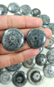Vente en gros de pierres précieuses naturelles d'Orthocéras, cabochons en vrac, cristaux de guérison, vente en gros en vrac, Inde - Product Image 4