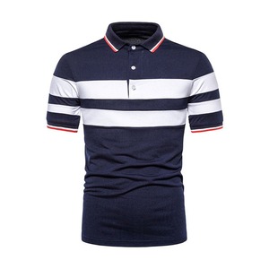 Camisa Polo Moderna para Hombre, Tejido Rico en Algodón, Cómoda, Manga Corta, Estilo Casual Elegante para Uso Diario - Product Image 1