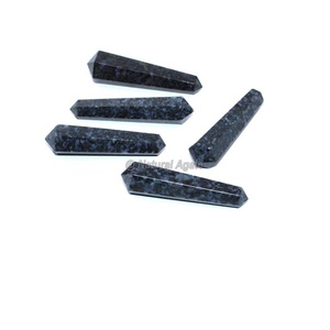 Crayon à double point de la galerie indienne naturelle de qualité étoile en gros pour la guérison et la fabrication de bijoux de l'Inde - Product Image 1
