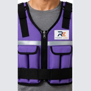Professional Workout Weighted Vest Supports Cardio <b>Strength</b> Conditioning And Endurance <b>Training</b> With Balanced Resistance - Product Image 4