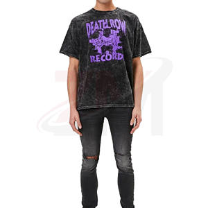 Camisetas de Algodón Orgánico para Hombre, Manga Corta, Diseño Liso, 100% Algodón, Cuello Redondo, Estilo Nuevo, Ropa Tejida - Product Image 1