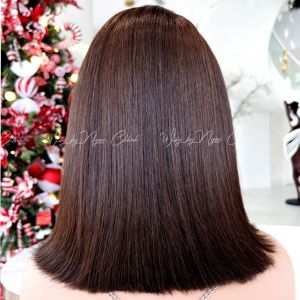 Cuticle Aligned Remy Virgin Human Hair Lace <b>Front</b> <b>Wig</b> for Black Women Customized Colorful 180% Density - Product Image 1