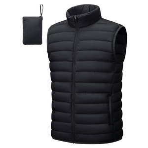 Chaqueta acolchada ultraligera con capucha para hombre, chaqueta sin mangas de invierno, chaqueta informal con capucha de alta calidad para invierno - Product Image 3