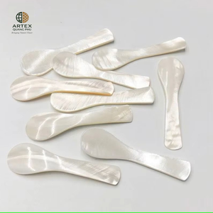 Cuchara de Nácar Blanco Natural para Caviar, Hecha a Mano, Ecológica, Premium, MOP ARTEX QUANG PHU - Product Image 5