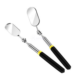 Professional Stainless Steel Double Pack <b>Rectangular</b> Dental Examination <b>Mirrors</b> Reusable Oral Inspection Instruments - Product Image 3