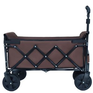 Carrello Multiuso Espandibile a Doppio Strato, 100% Spazio Extra per Spesa, Campeggio, Shopping, Sport, Pesca e Altre Attività all'Aperto - Product Image 4