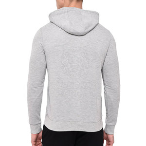 เสื้อฮู้ดผู้ชายผ้าฟลีซ 100% ผ้าฝ้าย อุ่น นุ่ม สบาย ลำลอง สำหรับกิจกรรมกลางแจ้ง กีฬาฤดูหนาว ฟิตเนส วิ่ง เดินทาง แฟชั่น ระบายอากาศได้ดี แห้งเร็ว - Product Image 3