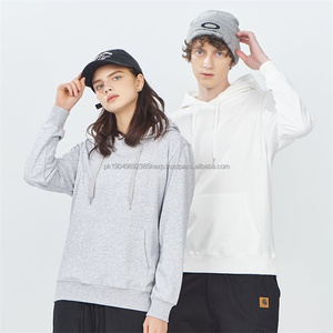 Sudadera con Capucha Unisex de Felpa Francesa 100% Algodón, 300 g/m², para Hombre, Invierno, con Logotipo Personalizado OEM, Secado Rápido y Transpirable, Corte Holgado - Product Image 4