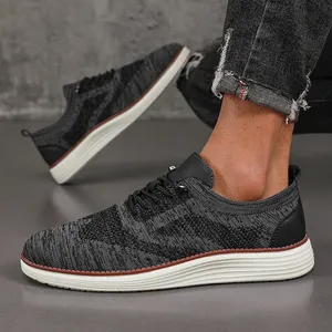 Chaussures de sport en maille pour hommes, décontractées et tendance, style italien, respirantes, vulcanisées, pour l'automne, modèle Formalan 2025, cadeau - Product Image 4