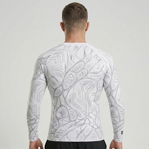 <b>Men</b> Rash Guard Custom <b>Men</b> Sublimation Winter <b>Compression</b> Gear Rash Guard 2026 Lightweight MMA Wrestling <b>Shirt</b> Breathable - Product Image 2