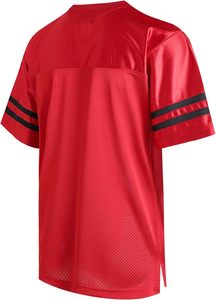 Maillots de football américain à motif 3D, manches rayées, effets texturés en relief, tissu haute performance, personnalisation de la marque, grandes tailles - Product Image 2