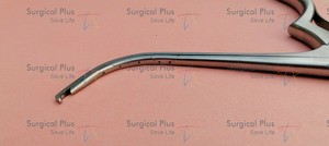 Cuchilla de corte frontal para senos con cadena Shelth, corte invertido de 90 grados hacia atrás, mandíbulas de tamaño estándar mediano 3.5*2mm, longitud de trabajo 13cm - Product Image 3