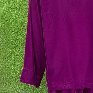 Ensemble de pyjama décontracté 2 pièces en coton brodé pour femme, grande taille, imprimé personnalisé, tissé, de haute qualité, de marque - Product Image 6