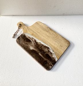 Ombrage de rivière en résine de haute qualité, nouvelle planche à fromage en bois avec outils à fromage, assiette à fromage, plateau de confiserie, vente en gros - Product Image 3