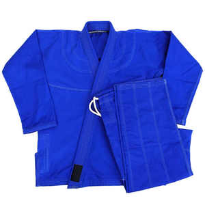 Kimono de Grappling Premium Ligero para Competición BJJ, Costuras Reforzadas, Pantalones Ripstop 100% Algodón 380g, Duradero, Transpirable, Unisex - Product Image 5