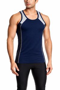 <b>Mens</b> <b>Singlet</b> Sleeveless Vest Gym Tank Top Bodybuilding Fitness Running Front Sporty Anti-Pilling Breathable - Product Image 3