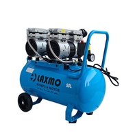 Compresseur d'air électrique silencieux à piston 50L 550W, moteur AC 220V, faible bruit, portable, neuf – Offre Spéciale