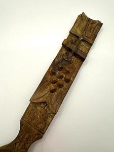 Cuillère à thé en bois durable, cuillère doseuse à café et sucre faite à la main, ustensile de cuisine naturel - Product Image 3