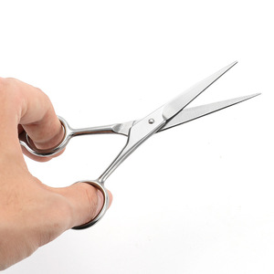 Mustache Trimming <b>Scissors</b> Stainless Steel Grooming Tool for <b>Beard</b> and Facial Hair - Product Image 5